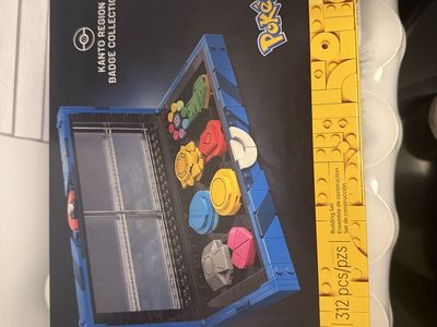 LEGO Pokémon Kanto Region Badge Collection 40892 Building Set - New 312 Pcs