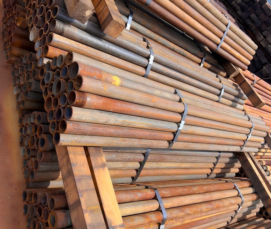 2-3/8" Drill Pipe Fence Posts (7' 8") – Steel Pipe Posts for Corral & Fence