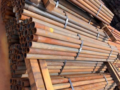 2-3/8" Drill Pipe Fence Posts (7' 8") – Steel Pipe Posts for Corral & Fence