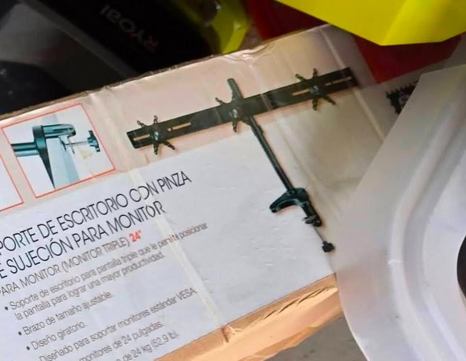 3 Monitor Mount (Clamp Style)