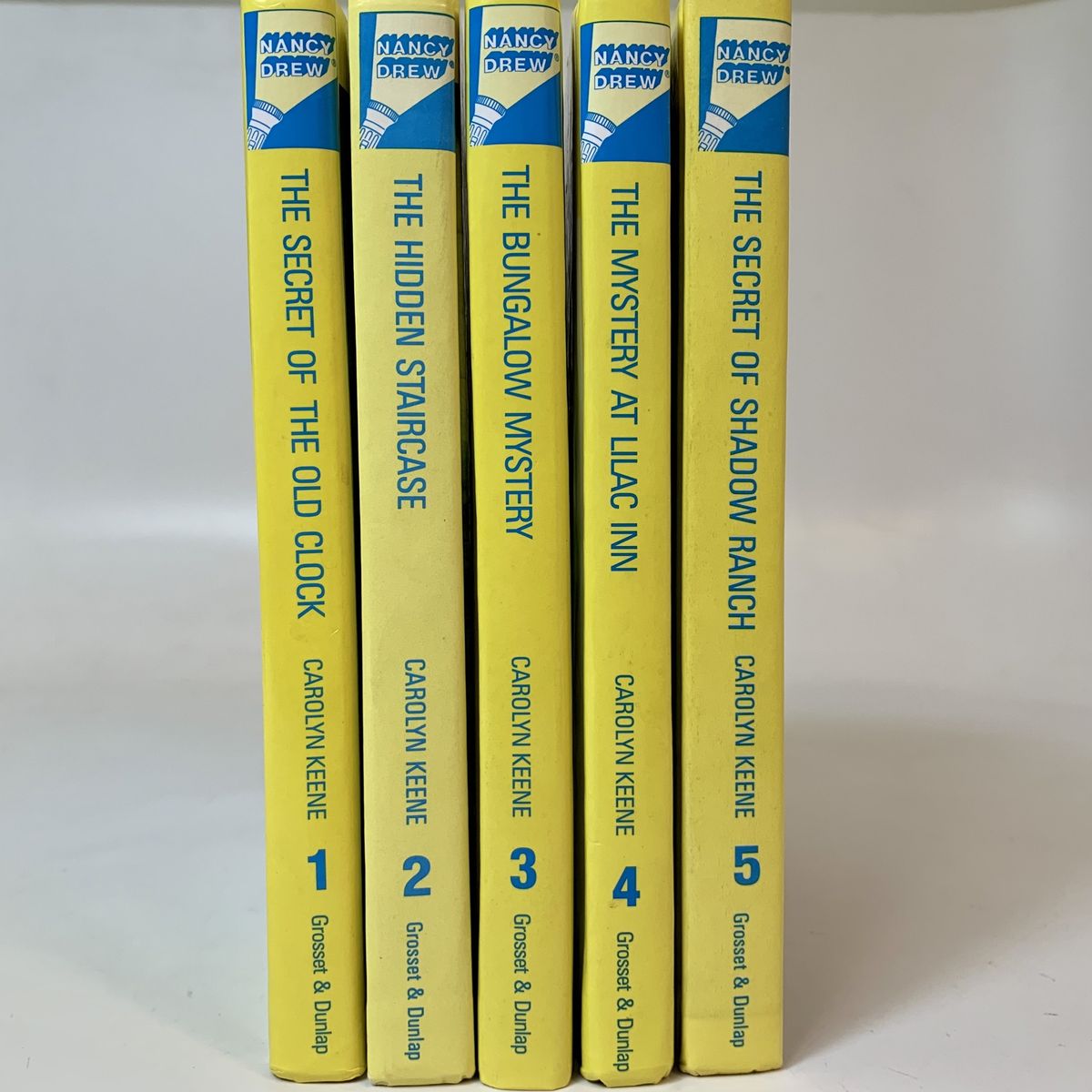Hardcover Nancy Drew Detective Mysteries 1-5