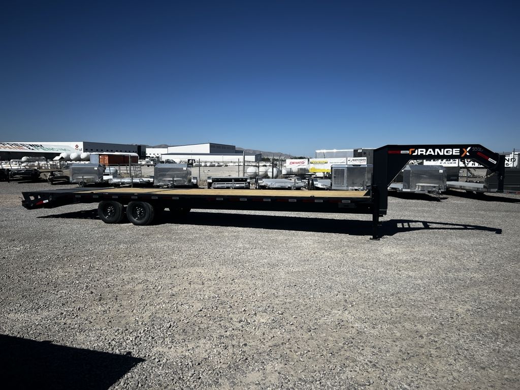 2026 RawMaxx 8.5X32 OrangeX Single Wheel Gooseneck