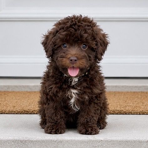 Goldendoodle Minis - Rare Chocolate & cream - 12-18 lbs