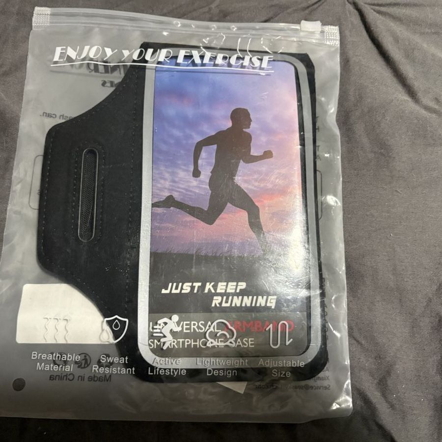 Armband phone holder