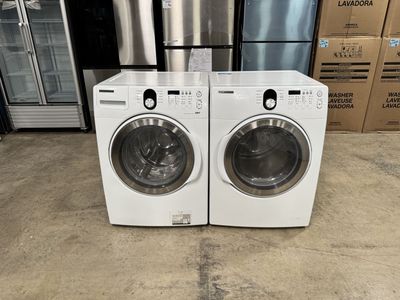 SAMSUNG FRONT LOAD WASHER AND DRYER SET
