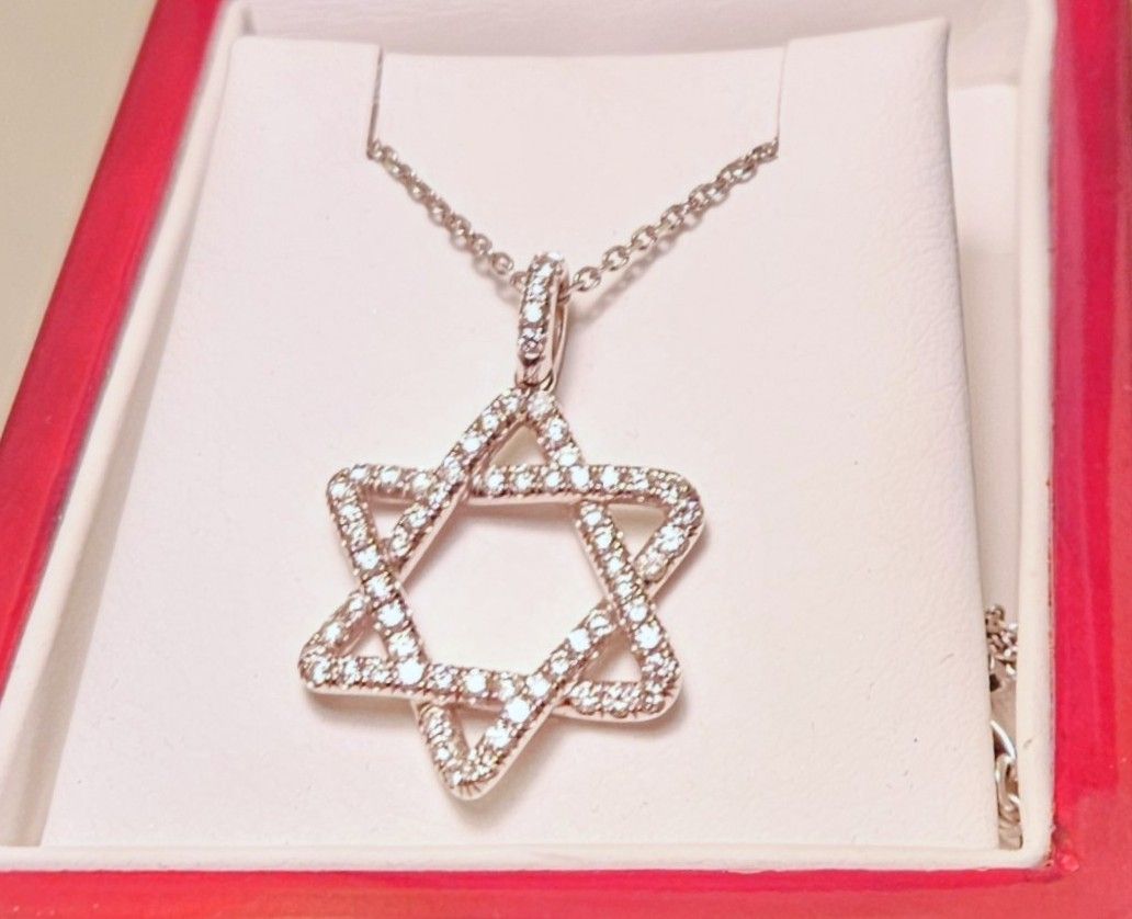 Diamond encrusted Star of David $2,250 OBO