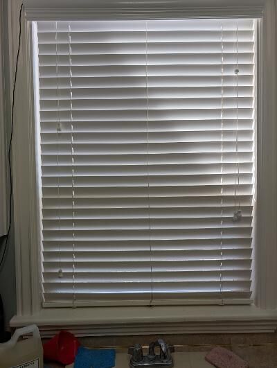 Free - Levolor Faux-Wood Window Blinds - Free
