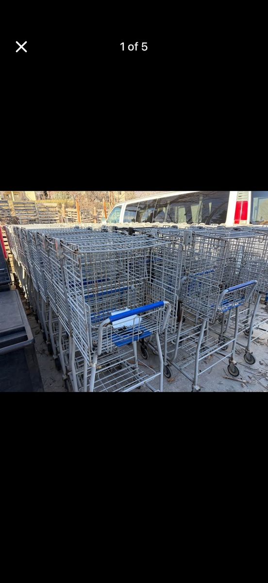 Heavy-Duty Shopping Carts