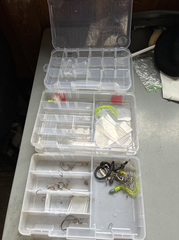 bait Caster And Tackle Boxs