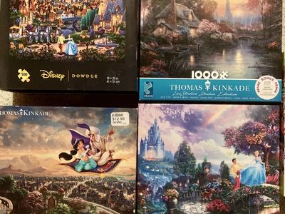 Assorted Dowdle, Disney Cinderella Puzzles 8$ each
