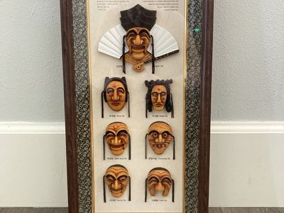 Traditional Korean Mask Frame
