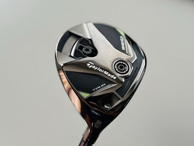 New TaylorMade Tour Qi35 15* Fairway 3 Wood Mitsubishi Tensei Kai’li 75 X-Stiff Flex Shaft Golf Club