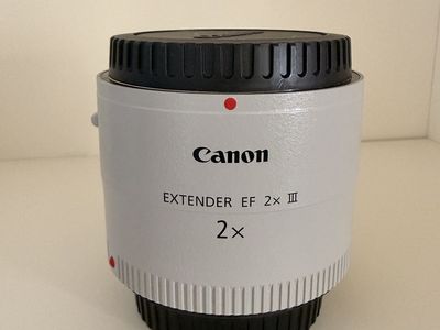 Canon Extender EF 2X III Lens Telephoto Converter