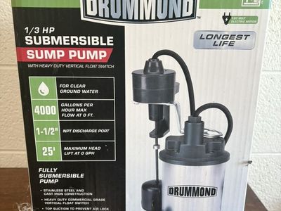 Drummond Submersible Sump Pump