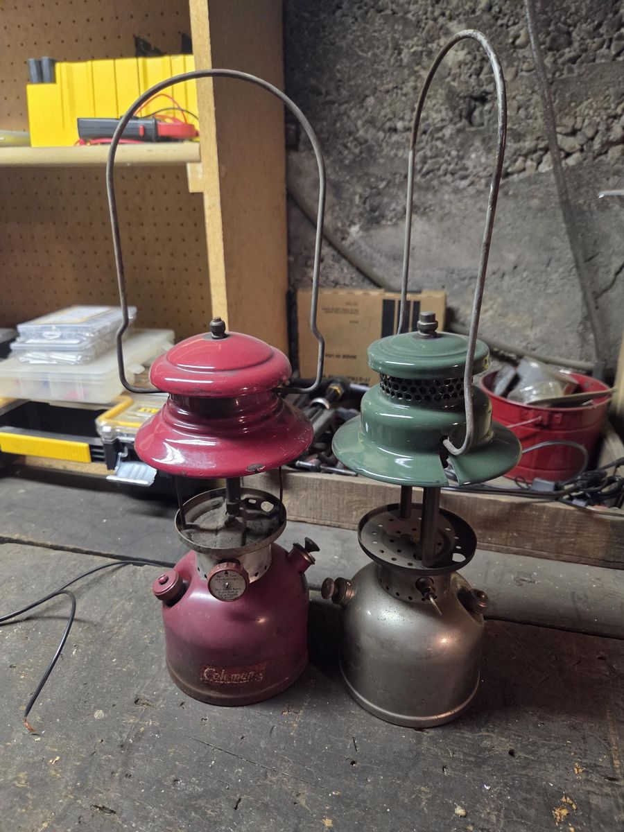 2  Vintage Coleman Lanterns