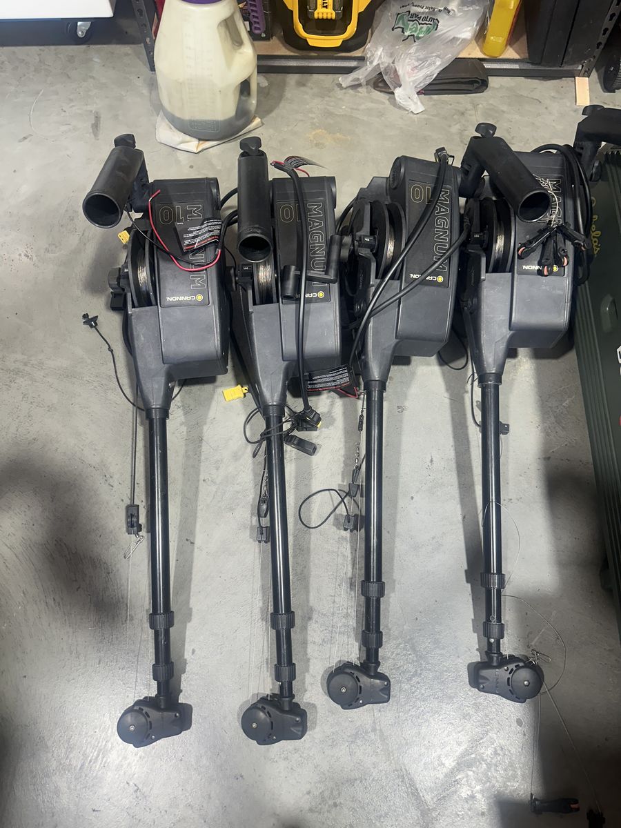 Cannon magnum 10 downrigger’s