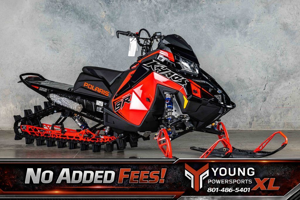 2026 Polaris® Patriot 9R RMK Khaos 155 Gloss Black / Blue Dusk