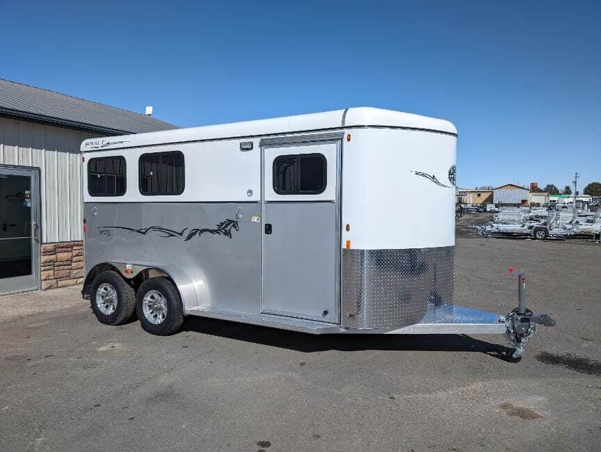 2024 Royal T Trailers Imperial X 2 Horse Trailer