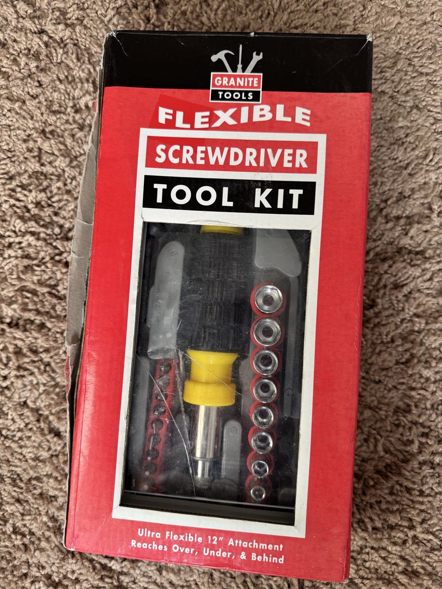 Granite Tools flexible screwdriver tool kit