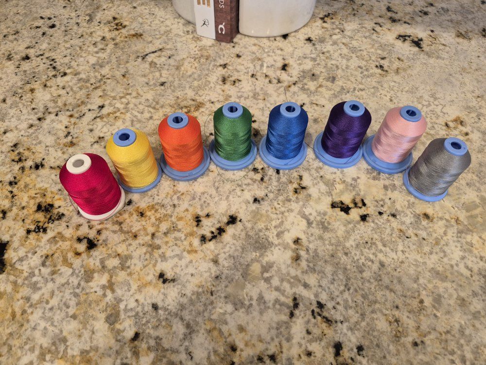 Embroidery Thread lot of 8