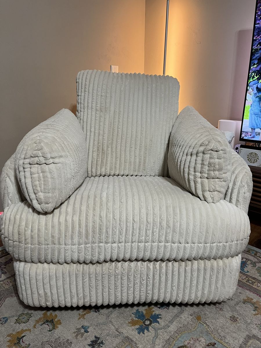 Ashley Furniture Swivel Glider Recliner w/ Storage