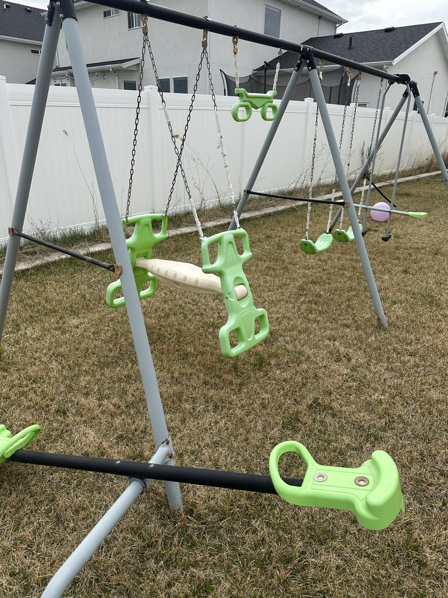 Metal Swingset