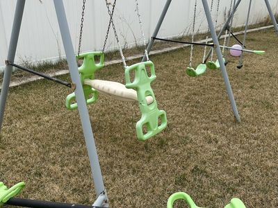 Metal Swingset