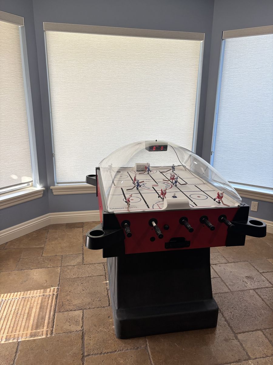 Carrom Signature Series Dome Hockey Table with Electronic Scoring