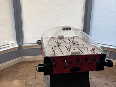 Carrom Signature Series Dome Hockey Table with Electronic Scoring