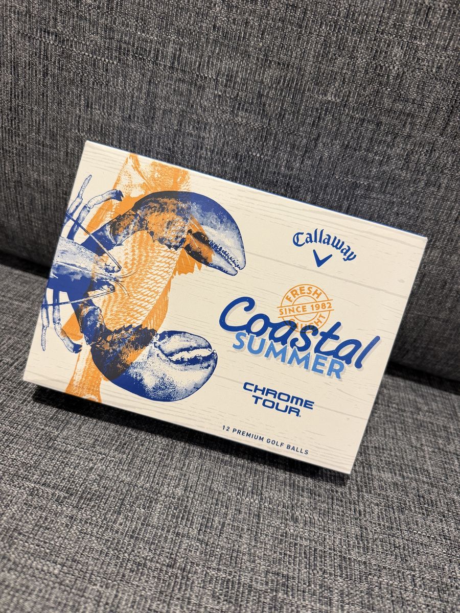 Callaway Chrome Tour Truvis Coastal Summer Limited Edition Golf Balls 1 Dozen