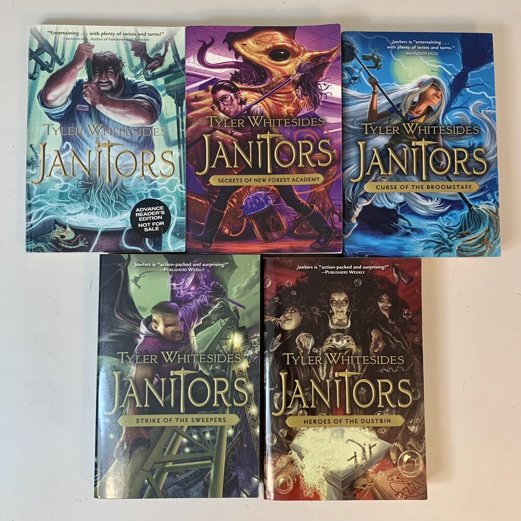Janitors Book Series 1-5 Lk New Softcovers