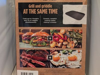 Ninja Woodfire Grill & Griddle Plate (XL) – New, (Cottonwood Heights)
