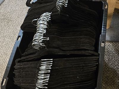 Black Felt Hangers OVER 200!