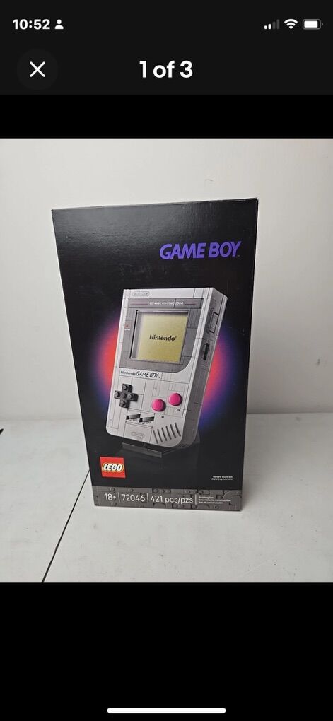 Lego Nintendo Game Boy 3D Puzzle