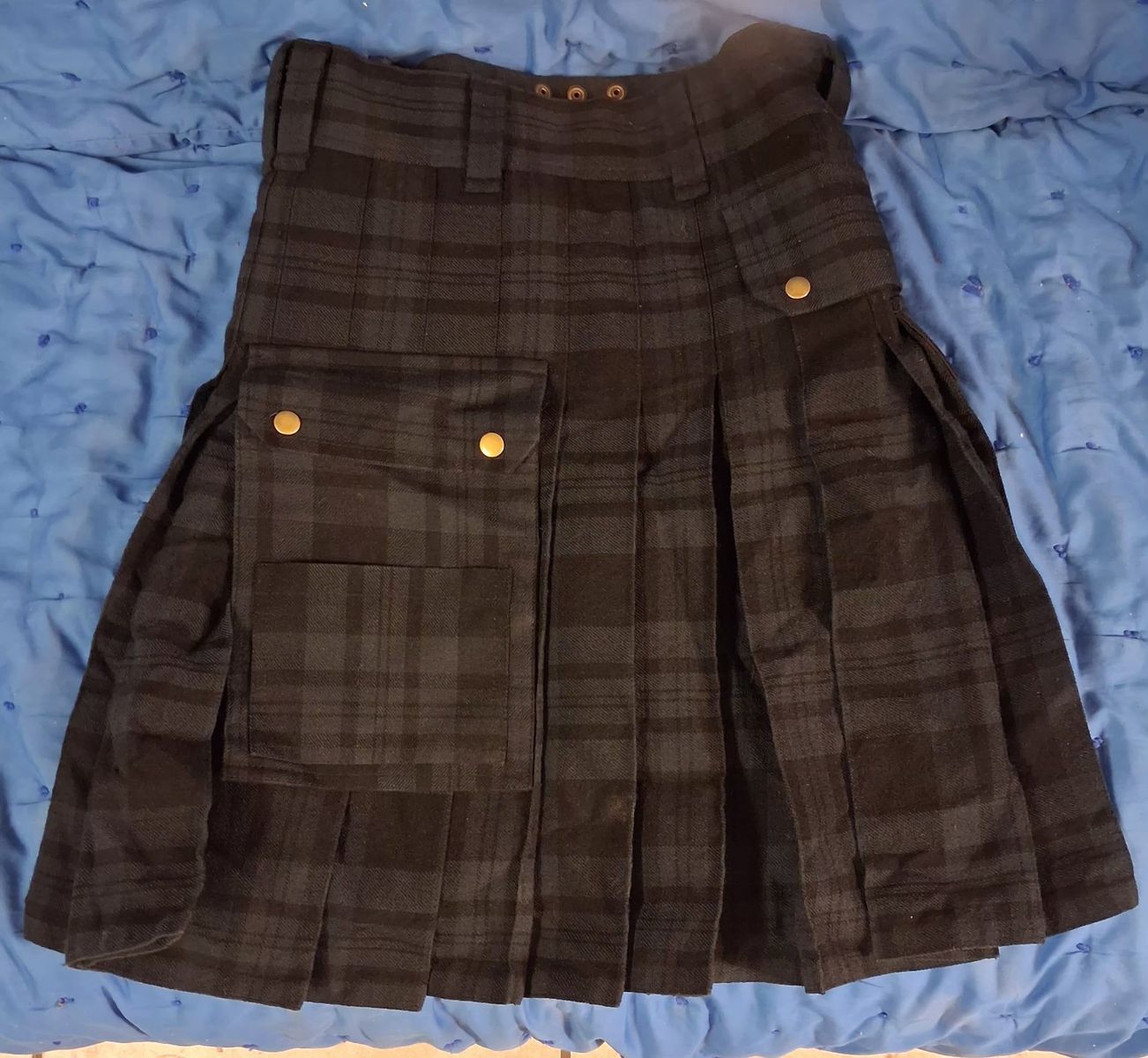 Affordable Kilts Tartan Wool Utility Kilt with Pockets