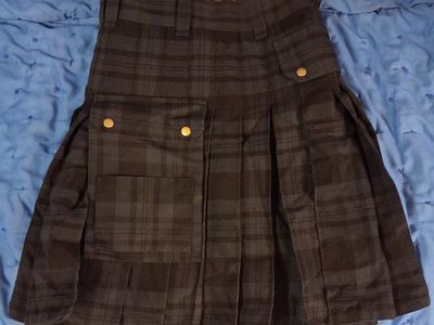 Affordable Kilts Tartan Wool Utility Kilt with Pockets