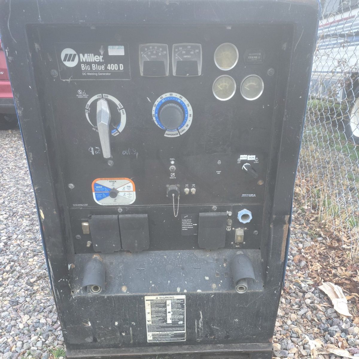 miller big blue 400 D welder