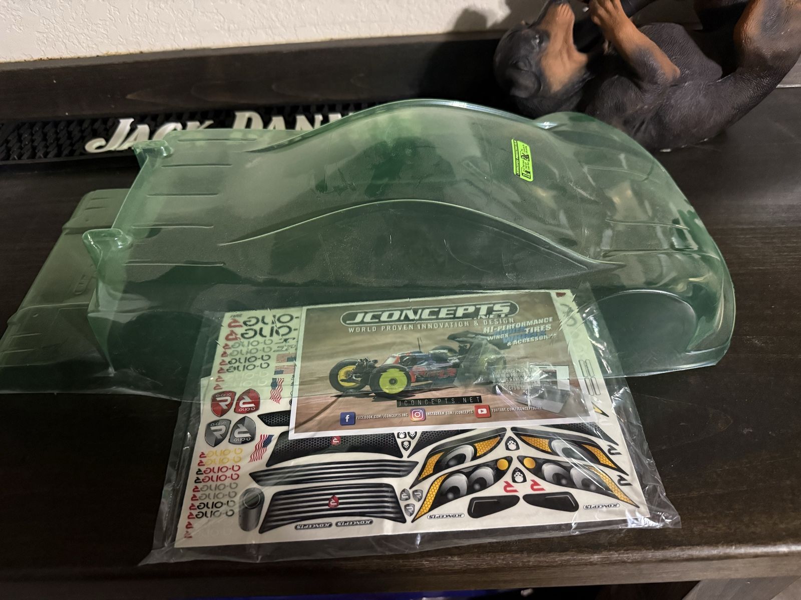 Jconcepts 1/10 190mm Touring car body (Clear)