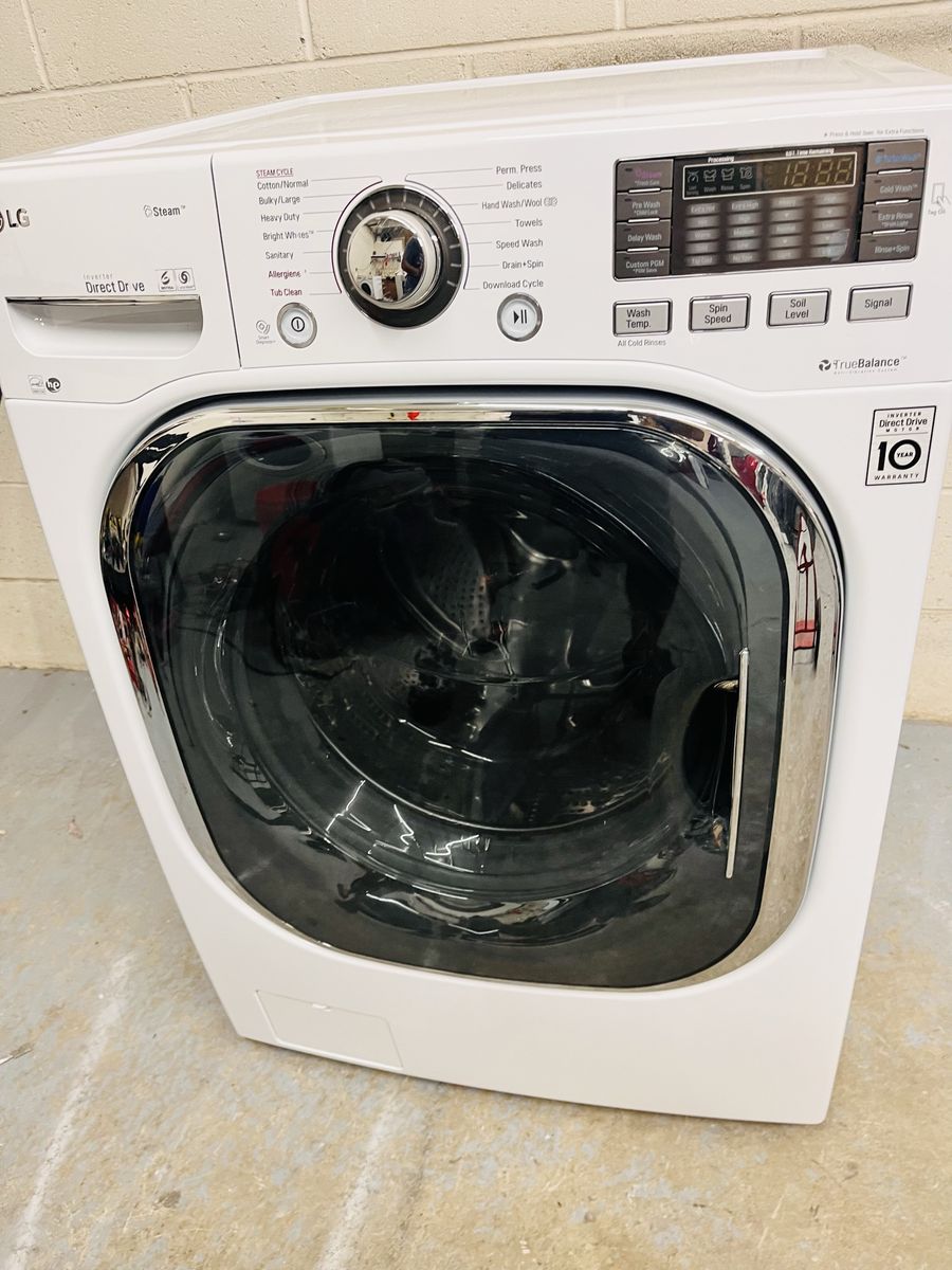 LG washing machine with turbo wash