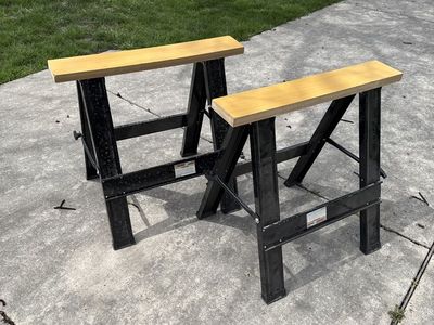 Heavy Duty Steel Sawhorses $49.00
