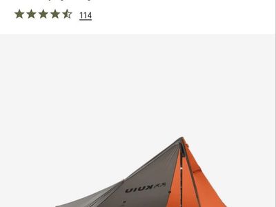 Kuiu summit star 1P tent