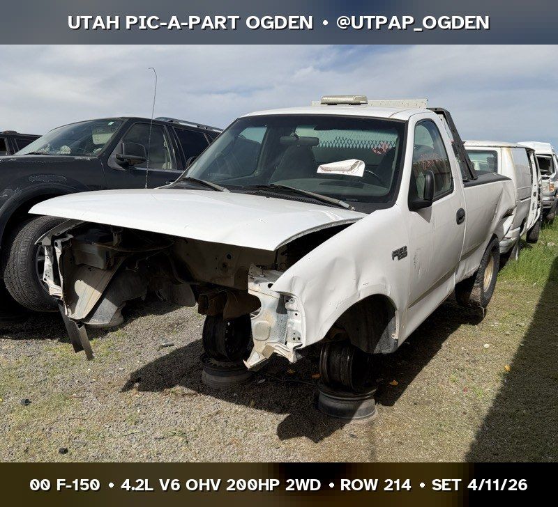 2000 Ford F-150 Parts - UTPAP Ogden