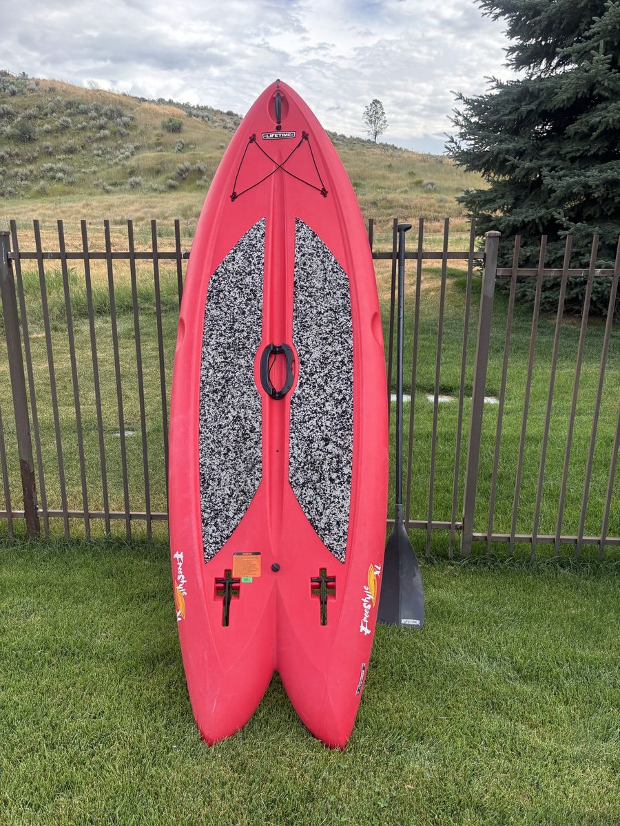 Lifetime Freestyle XL Paddle Board Combo with Fins - Includes Paddle