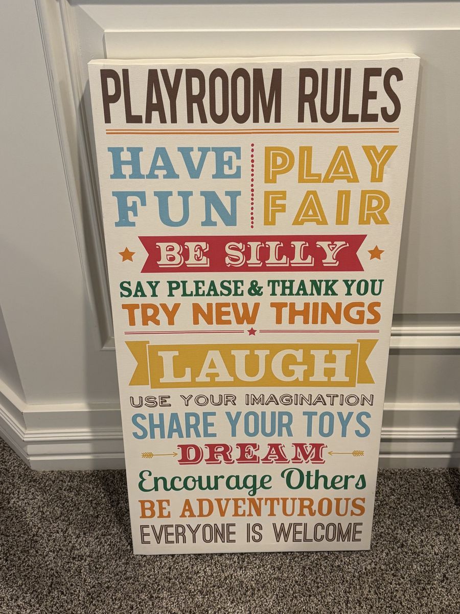 Playroom decor
