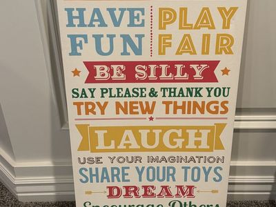 Playroom decor