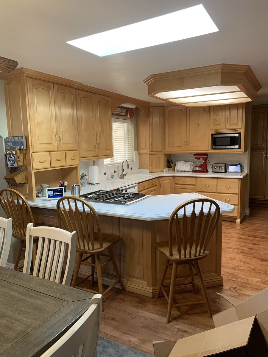 Kitchen cabinets