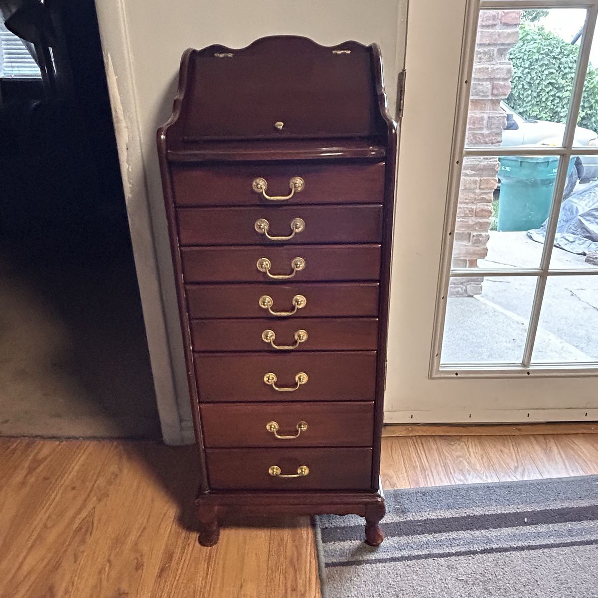 Butler Specialty Company 685850 Wooden Secretary Desk / Jewelry Armoire with Drawers