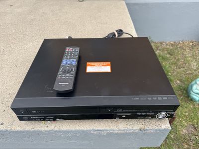 Panasonic DVD Record And VHS Combo