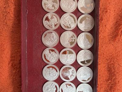 90% silver proof national park quarters