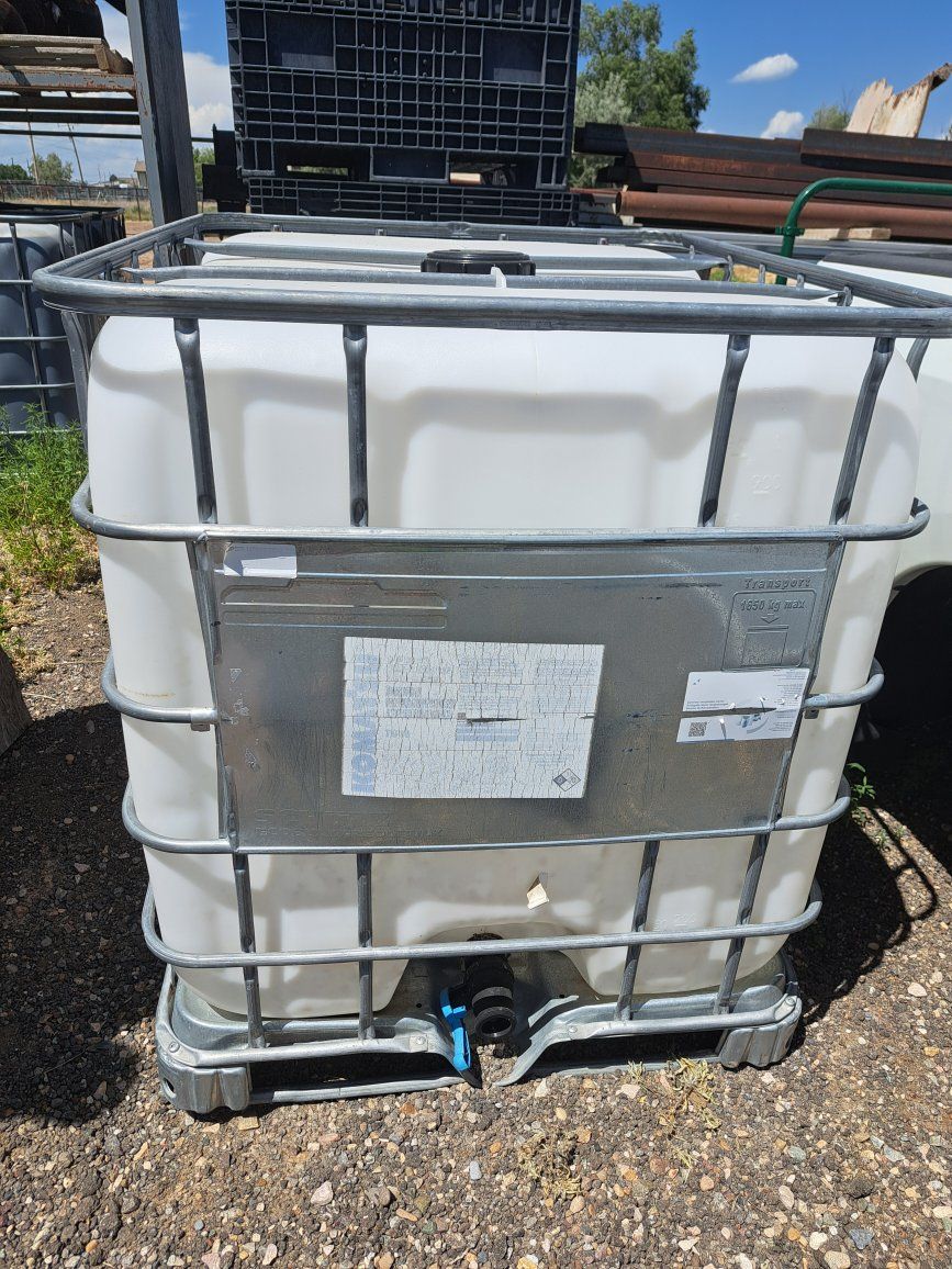 free 275 gallon water tank
